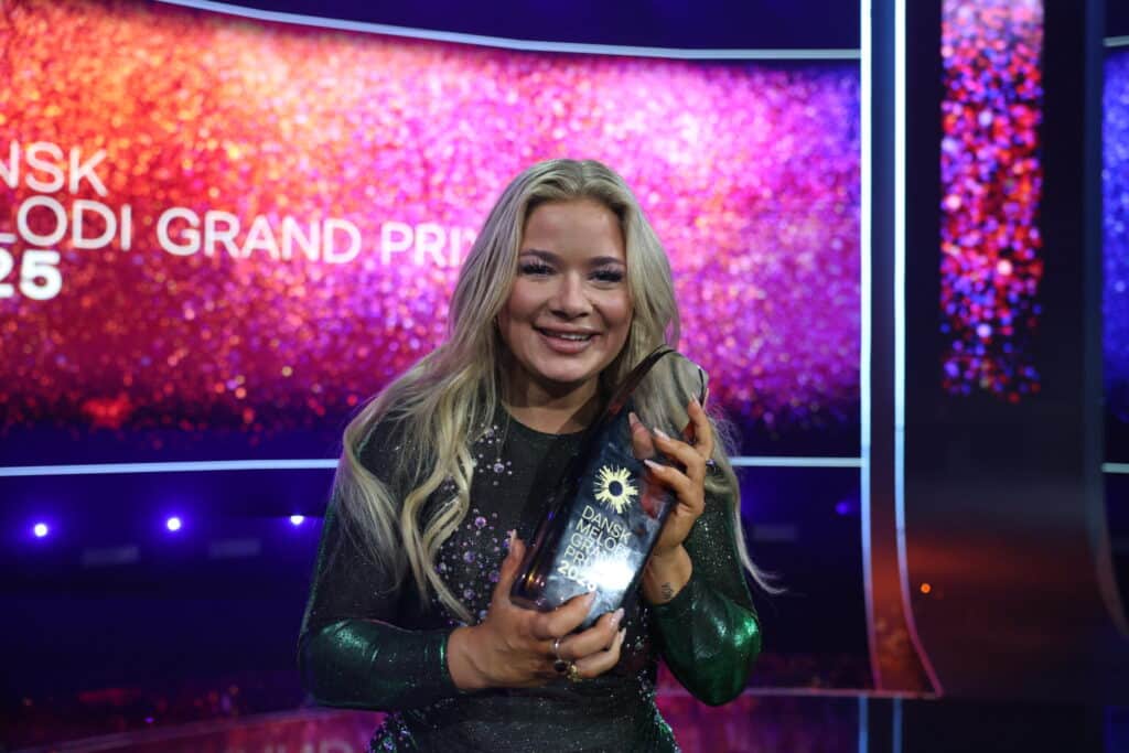 Sissal gewinnt den Dansk Melodi Grand Prix - Credit Michael Thygesen / Good Evening Europe