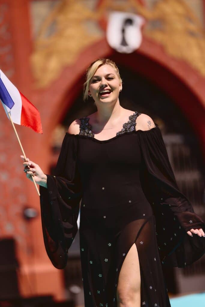 The artists of the 69th Eurovision Song Contest step out on the Turquoise Carpet in Basel - Credit Alma Bengtsson / EBU