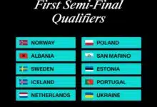 Pays qualifiés à la première demi-finale Eurovision 2025 - Illustration Instagram @eurovision