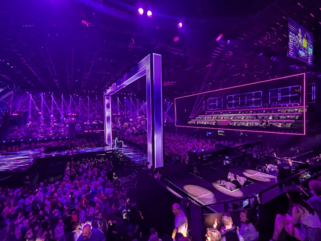 Eurovision 2025 stage