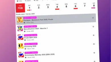 Calendar Eurovision 2026 Sélections Nationales