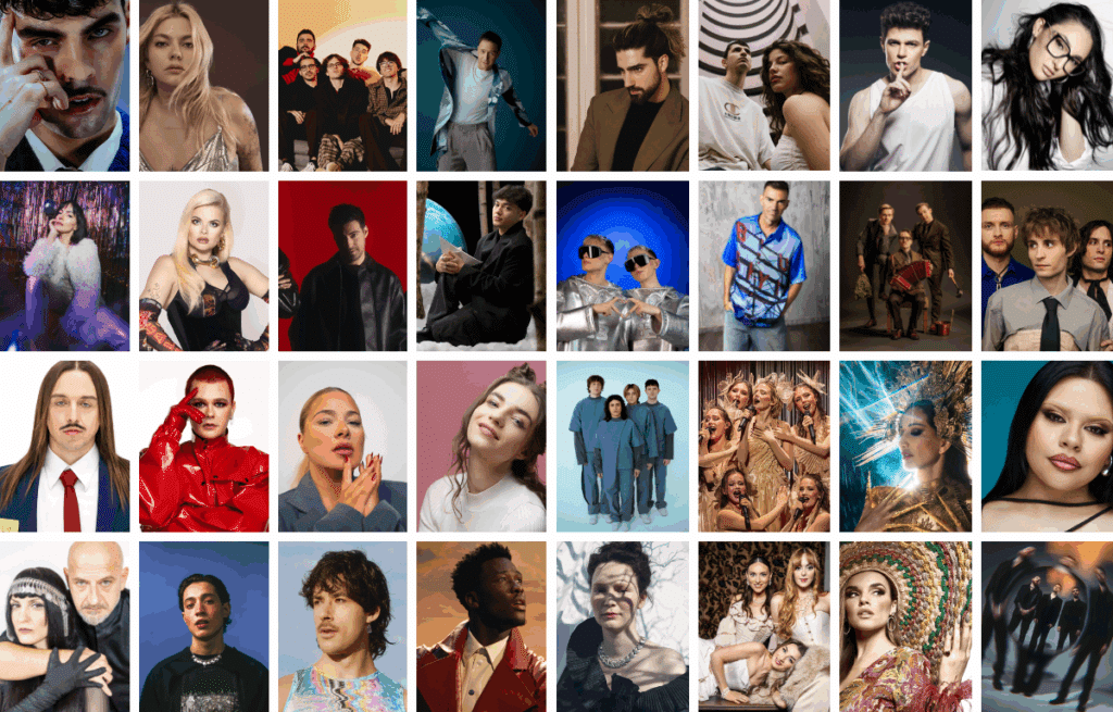 Participants Eurovision 2025