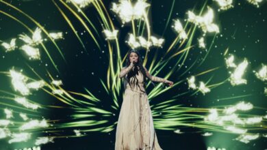 Eva Marija "Mother Nature" - Eurovision 2026 Rehearsals - Photo Credit: Sarah Louise Bennett / EBU